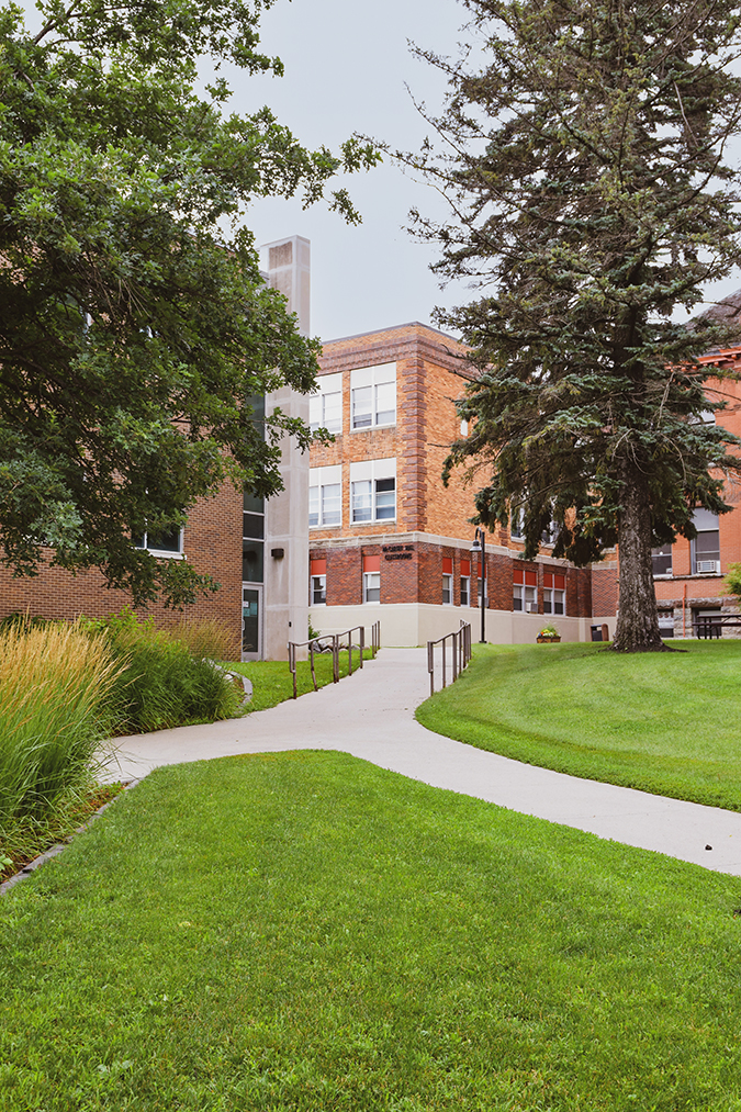 Current McCarthy Hall on the campus of VCSU