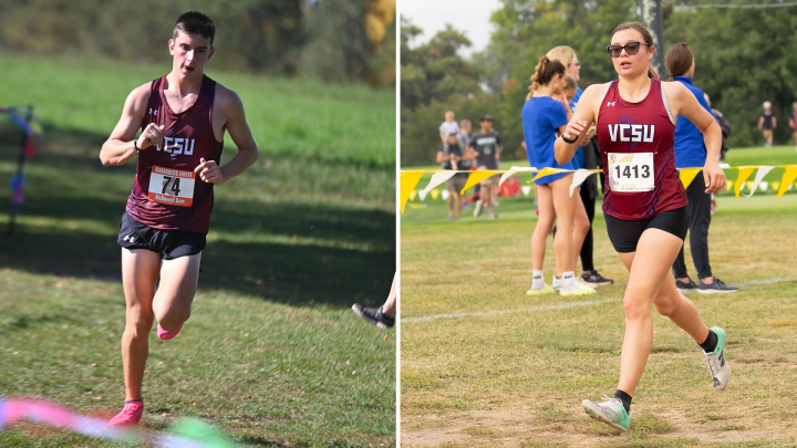 male and female cross country runners