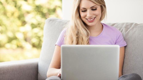 Woman on Laptop