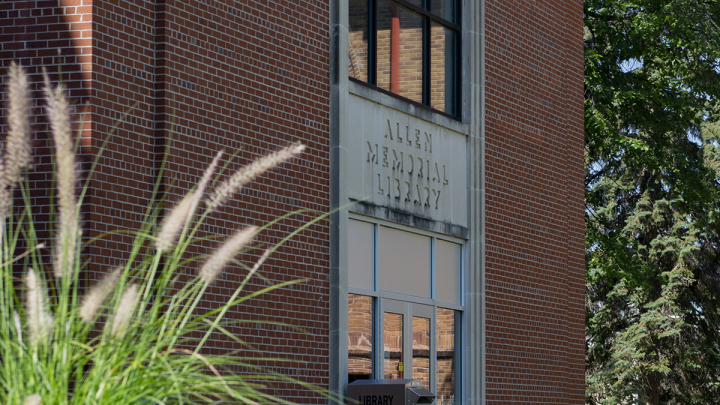 Allen Memorial Library exterior