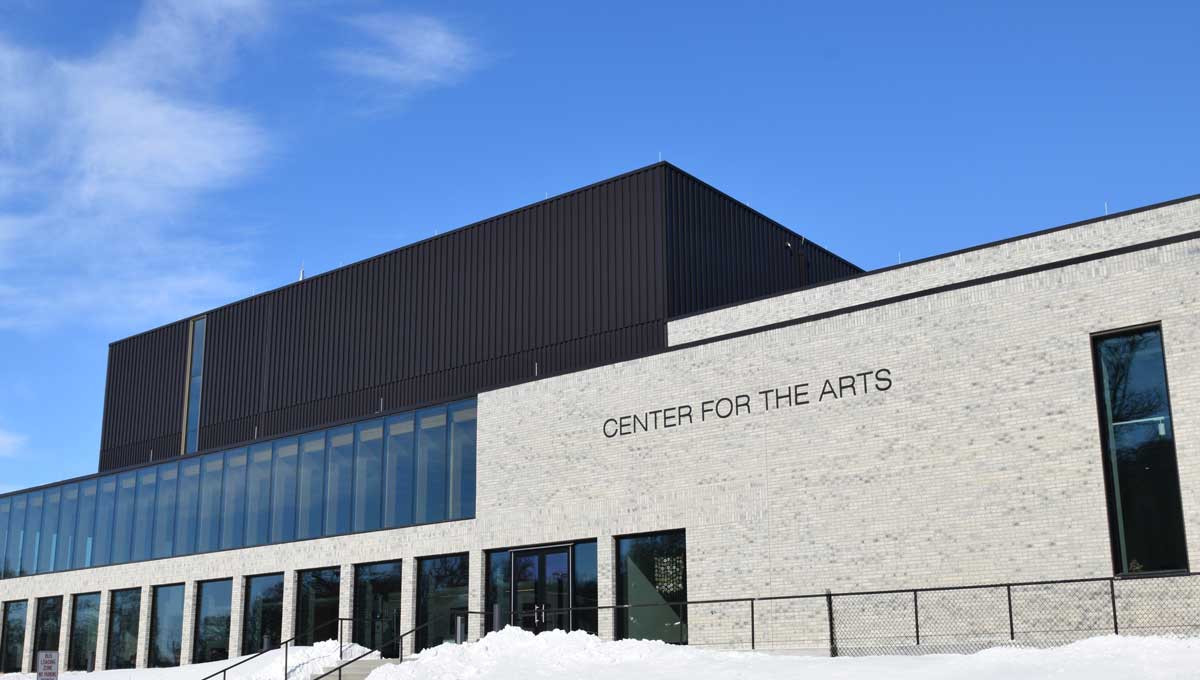 The Center for the Arts building at Valley City State University