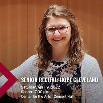 Hope Cleveland recital graphic