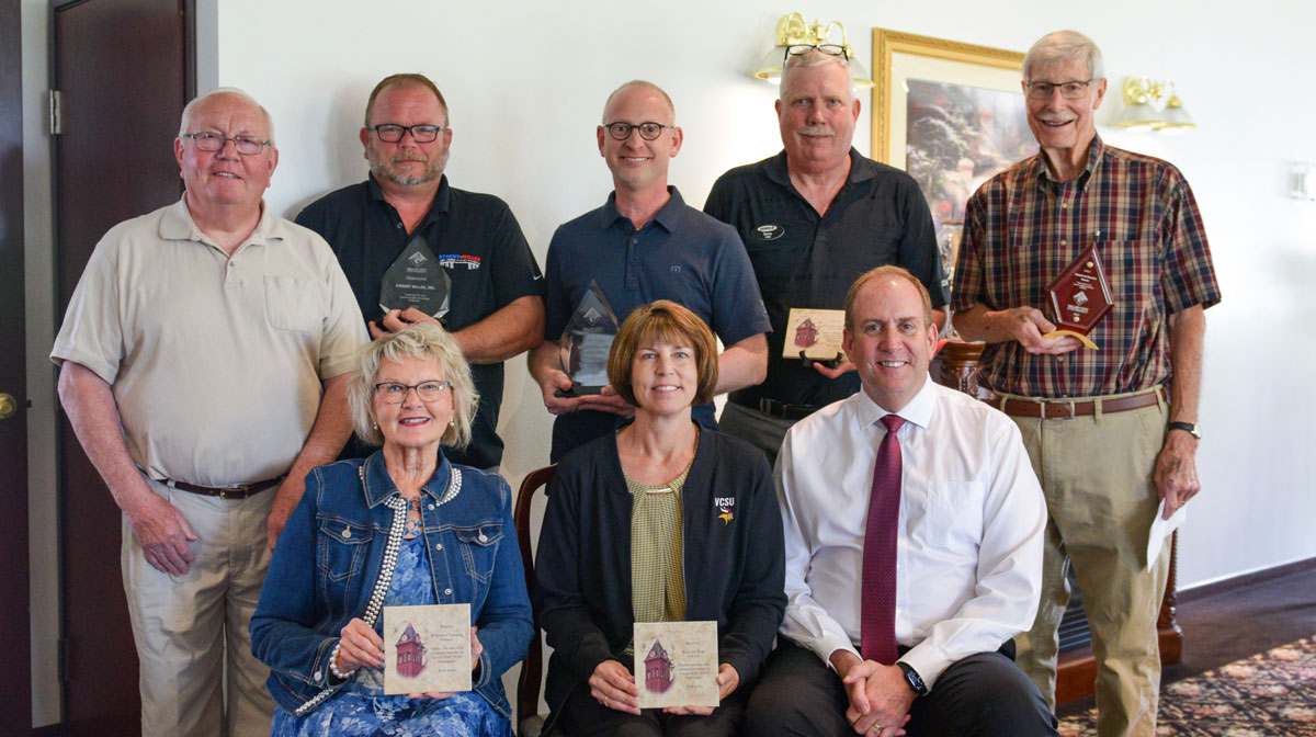 VCSU recognizes individuals who have contributed to the University
