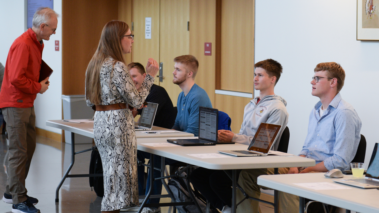 Students present their projects at the 2024 Scholar Symposium
