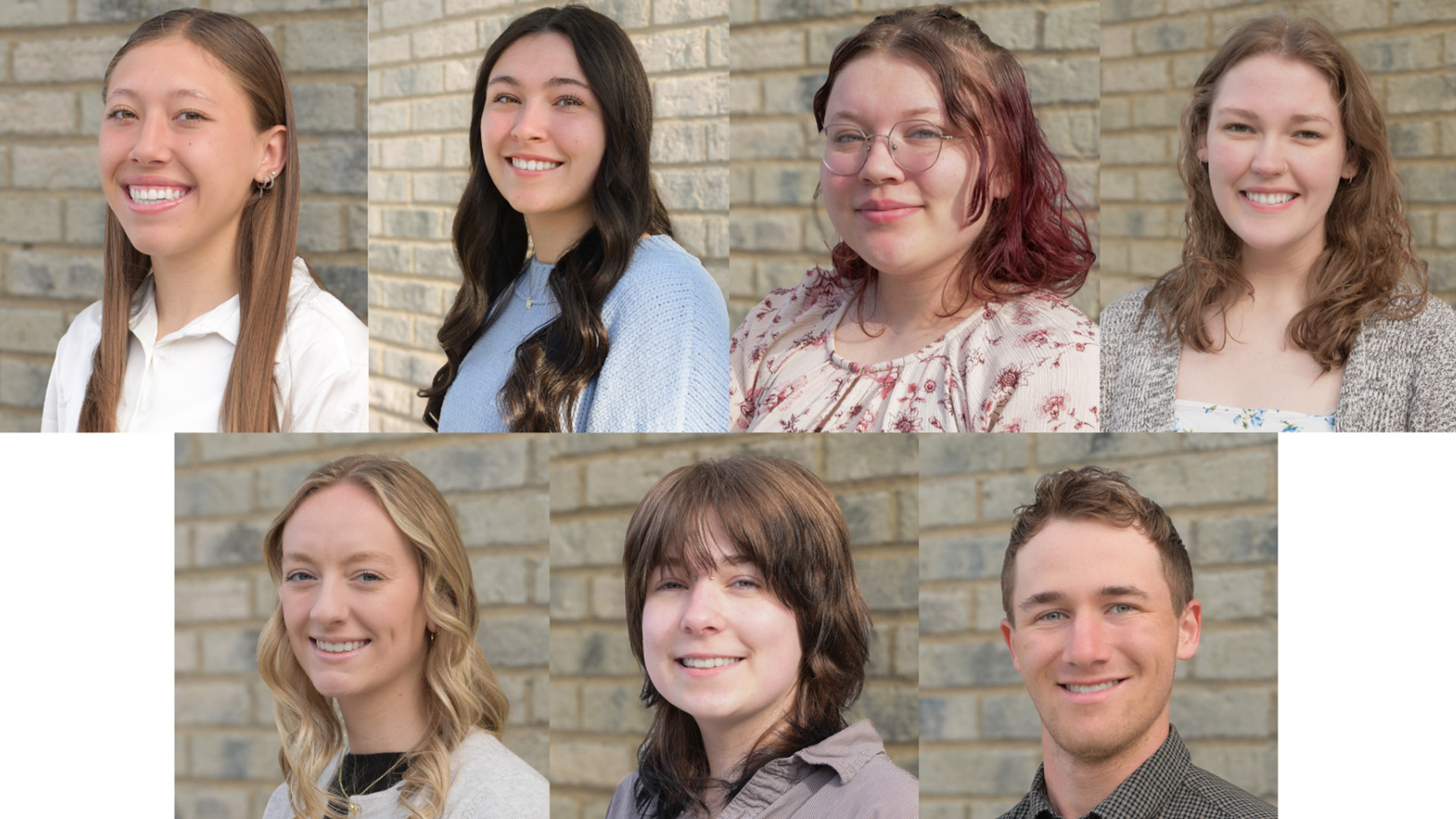 Headshot photos of the 7 Viking Pilot recipients