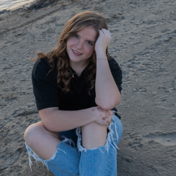 Abby Hill smiling at the camera