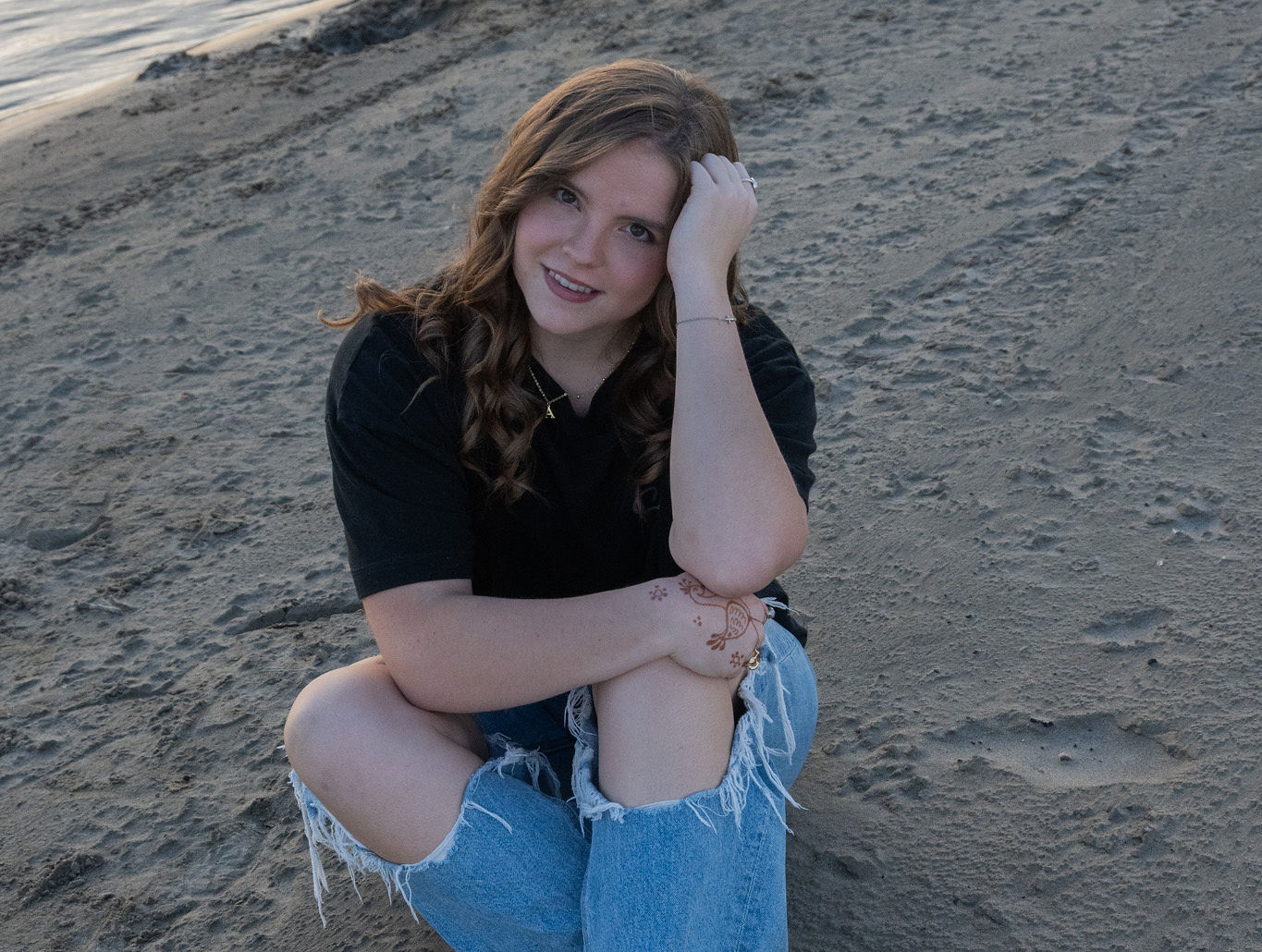 Abby Hill smiling at the camera