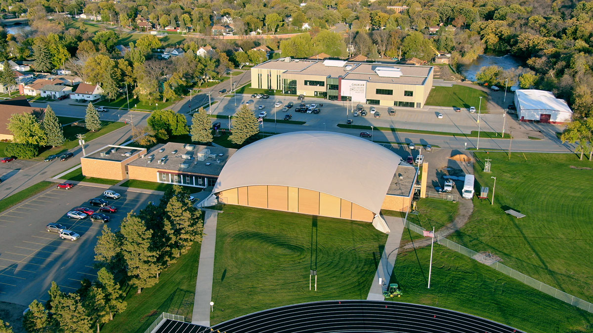 Current McCarthy Hall on the campus of VCSU