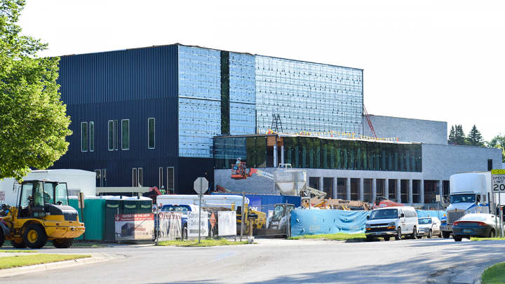 New Center for the Arts, currently under construction