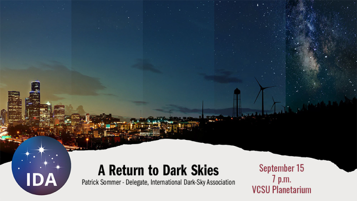 A Return to Dark Skies planetarium show graphic