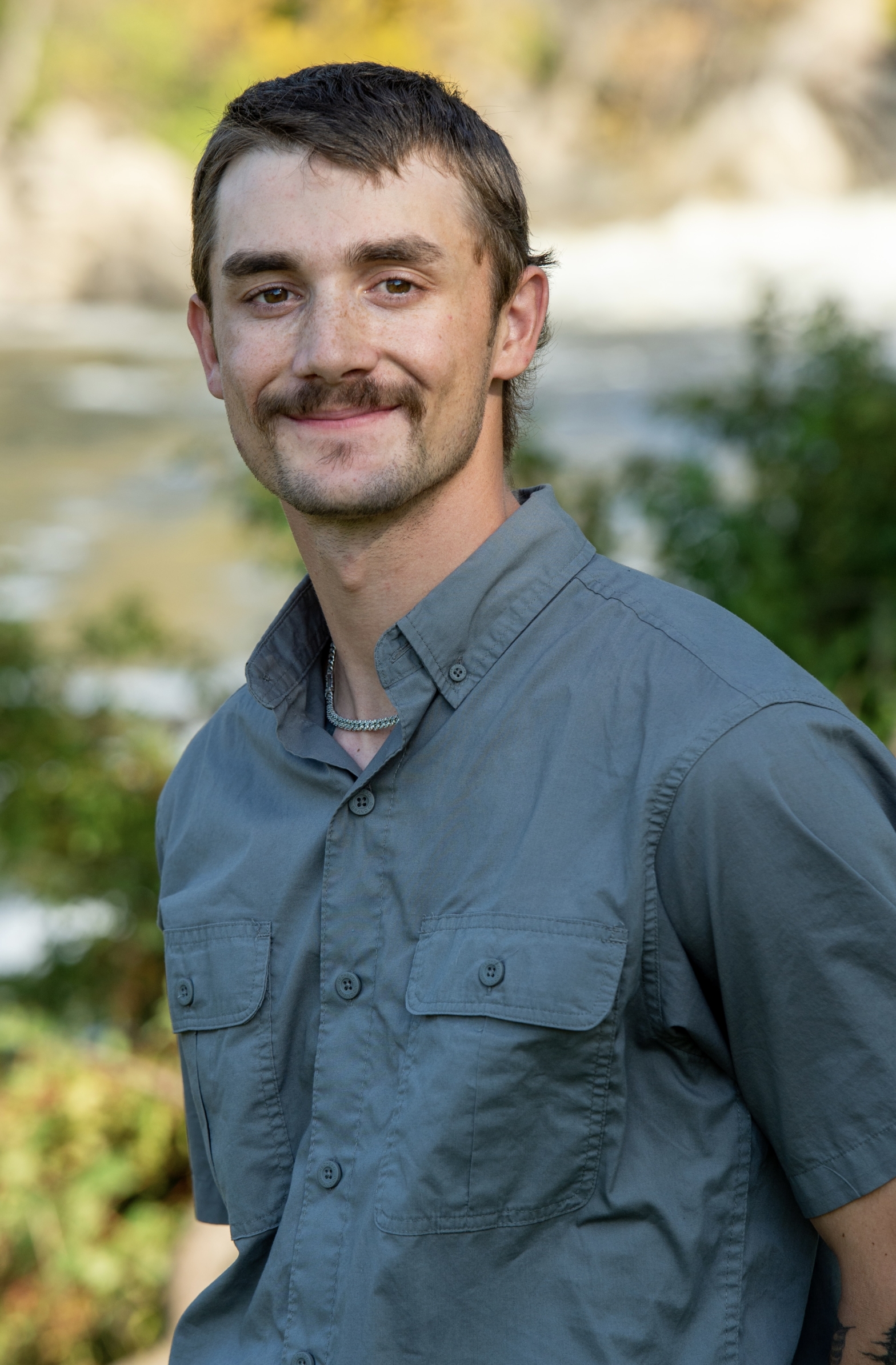 Photo of Dylan Kibel smiling at the camera