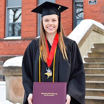 VCSU graduate Grace Gonzalez