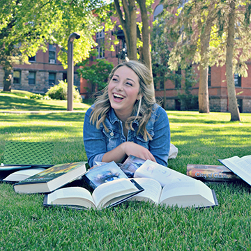 VCSU student Hannah Dockter