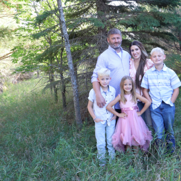 Ali Keller and family