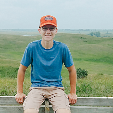 VCSU student Jacob Knapek