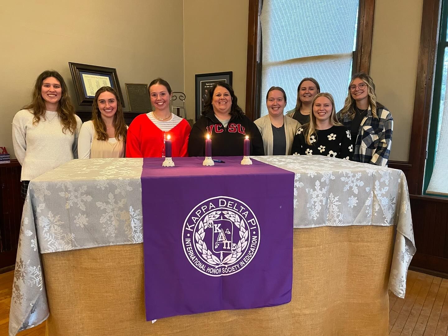 Kappa Delta Pi initiates