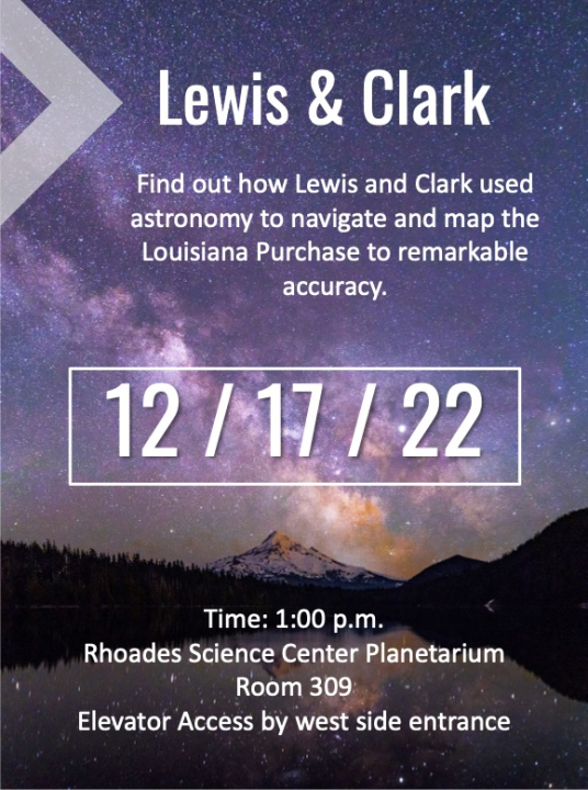 Lewis & Clark planetarium show