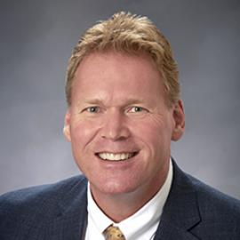 A photo of Mark Nelson, the new Vice President for Student Affairs at VCSU
