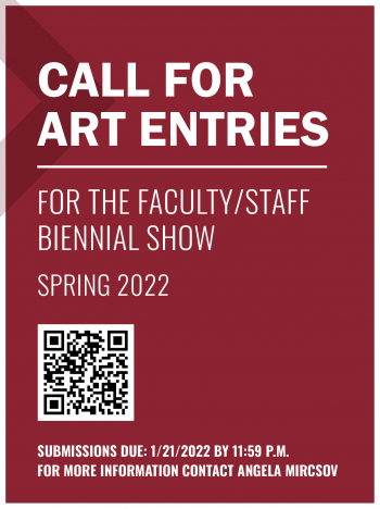 Call for art entries poster