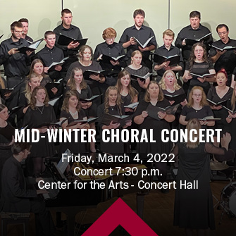 Mid-winter choral concert graphic