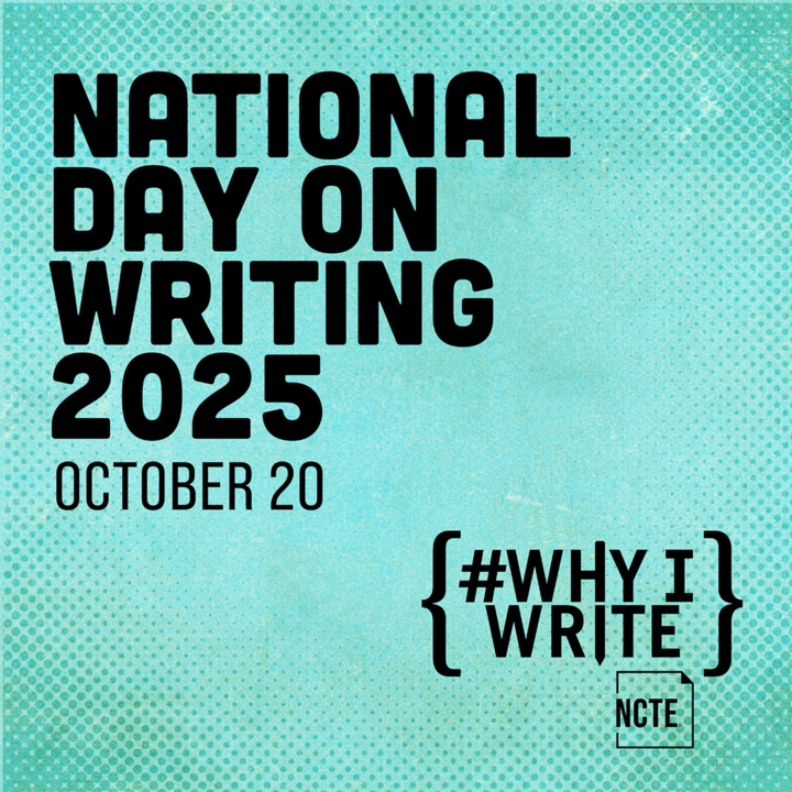National Day on Writing poster