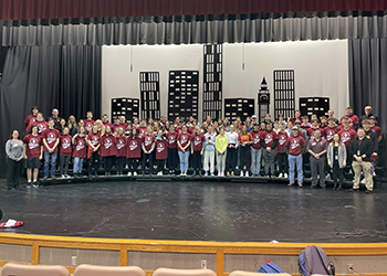 Northern Cass dual credit students take a photo