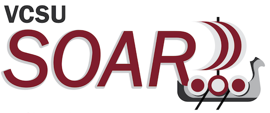 VCSU SOAR Logo with a ship and text