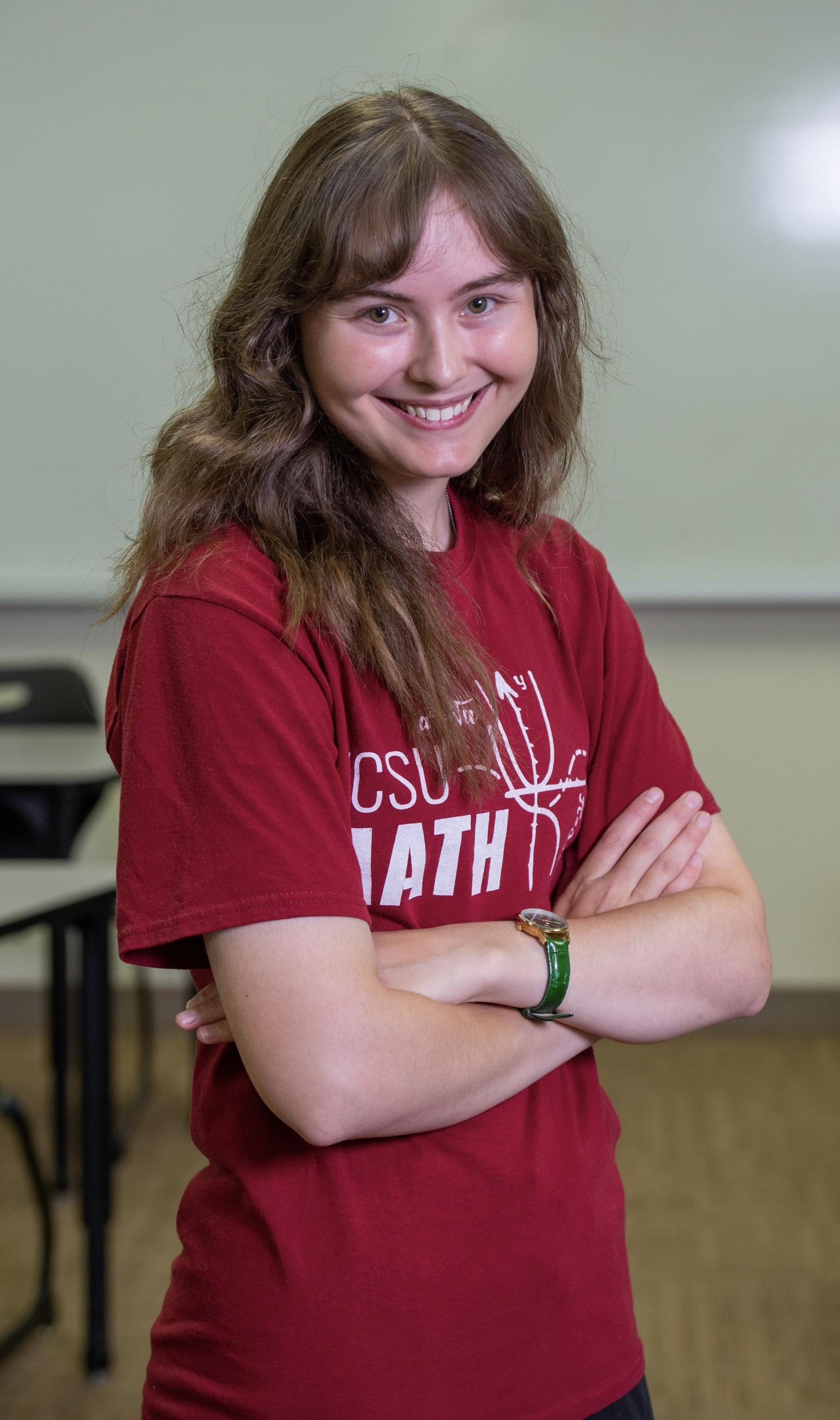 Photo of Anna Erickson smiling at the camera