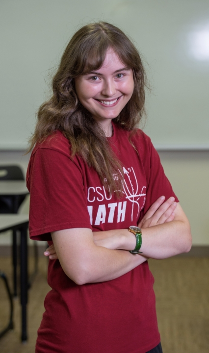 Photo of Anna Erickson smiling at the camera