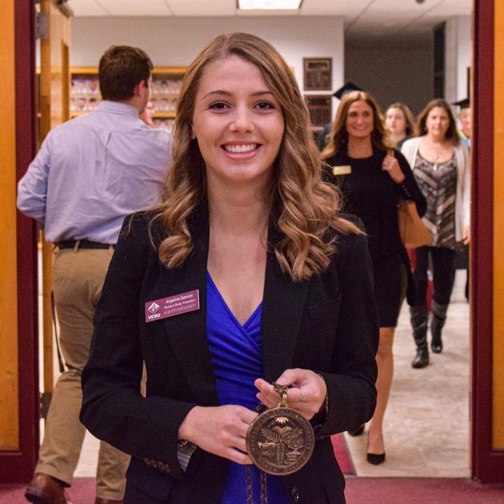 VCSU student, Angeline Gannon