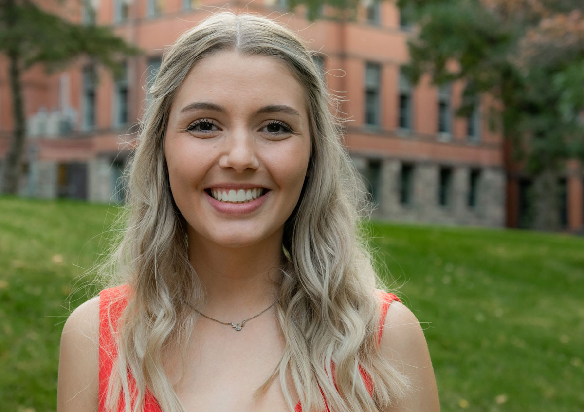 A headshot of Angeline Gannon