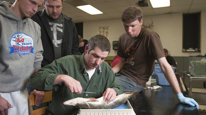 VCSU Science professor, Dr. Casey Williams