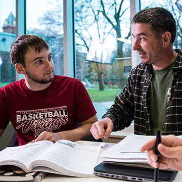 VCSU Science professor, Dr. Casey Williams