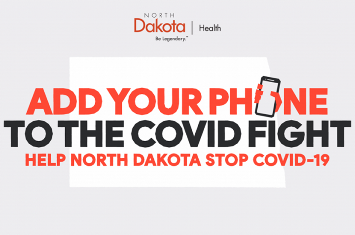 Add your phone to the COVID fight- Help North Dakota stop COVID-19