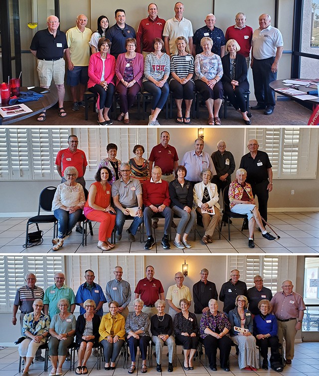 Alumni and friends of Valley City State University met with President LaFave and VCSU Foundation representatives at several gatherings in Arizona recently.