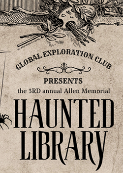 Haunted Library graphic