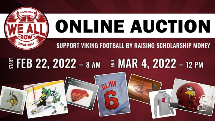 Oarsmen Online Auction graphic