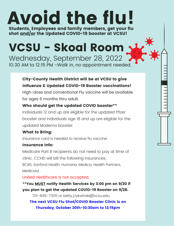 flu clinic poster