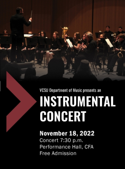 Instrumental concert graphic