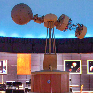 VCSU Planetarium computer and seats